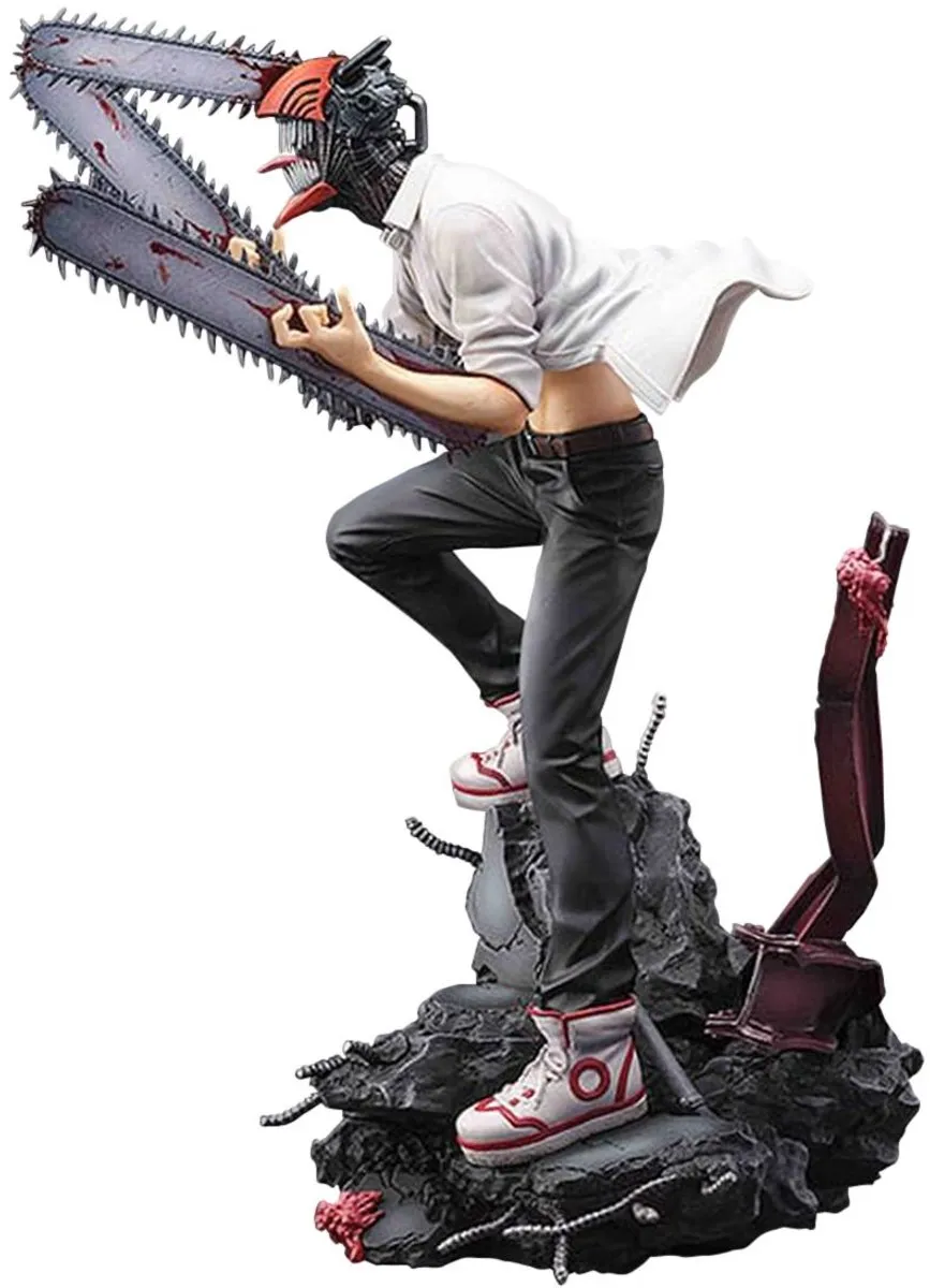 Sega Chainsaw Man 1/7 PVC Statue - 26cm - Multicolor