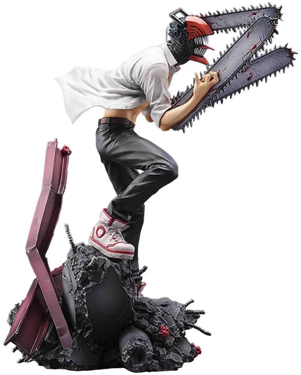 Sega Chainsaw Man 1/7 PVC Statue - 26cm - Multicolor