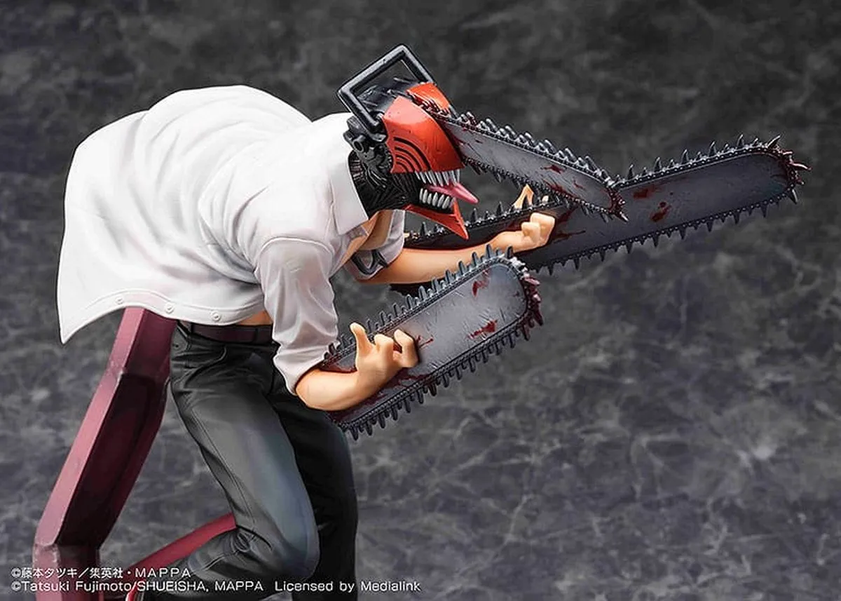 Sega Chainsaw Man 1/7 PVC Statue - 26cm - Multicolor