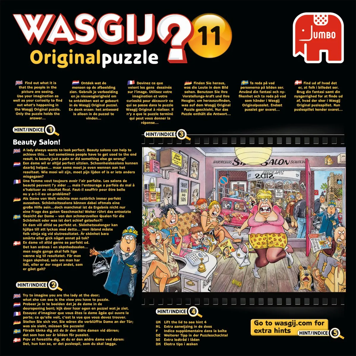Wasgij Original 11 Schoonheidssalon Puzzel - 950 Stukjes - Multicolor