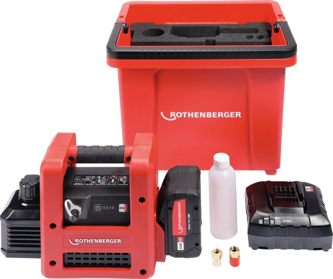 Rothenberger ROAIRVAC R32 2.0 CL Basic Set Accu-Vacuümpomp