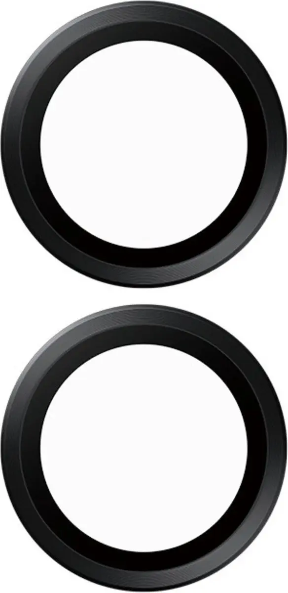 PanzerGlass Hoops iPhone 16 Plus Camera Lens Protector - Zwart