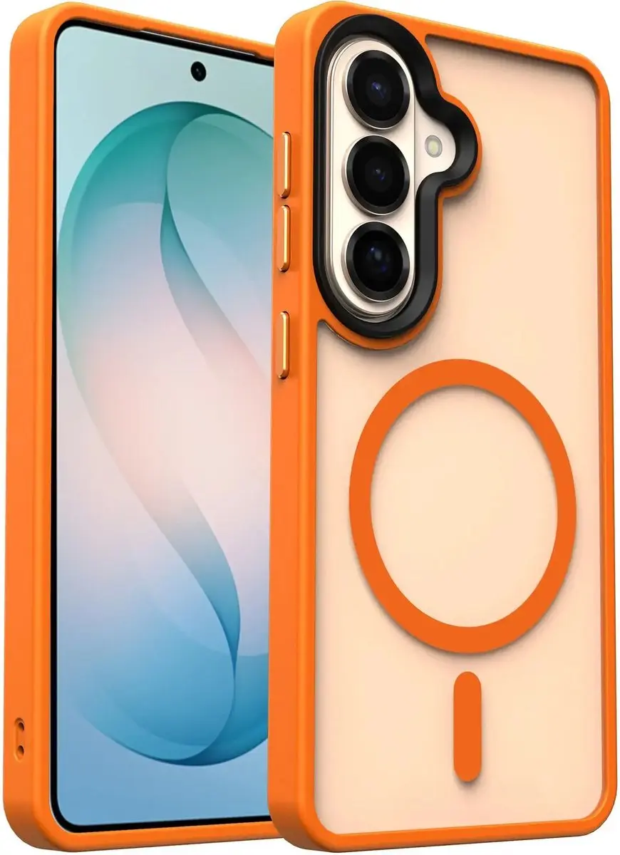 Selected Hoesje Samsung Galaxy S26 Plus MagSafe Oranje