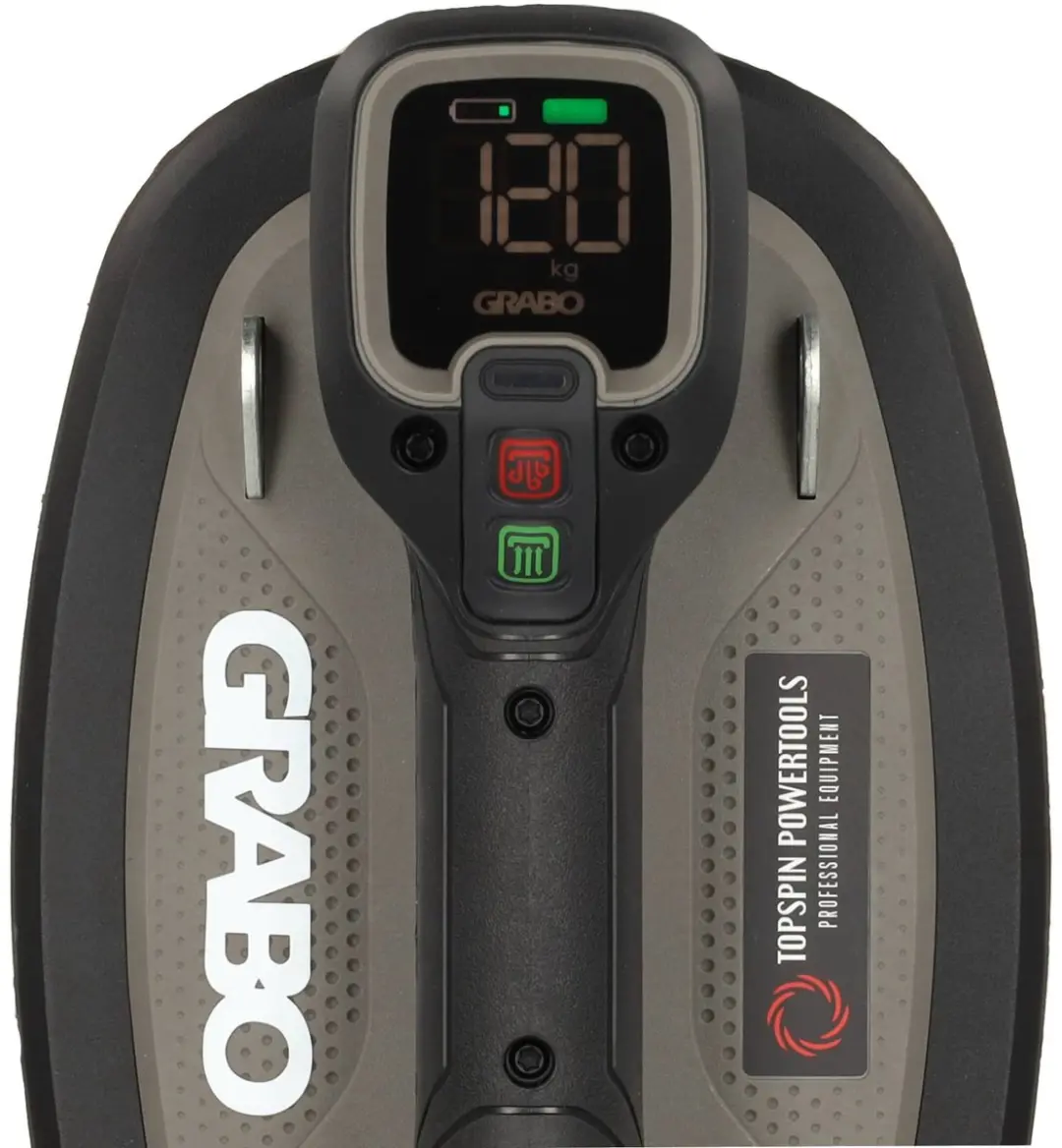 Grabo Pro Brushless Zuignap - 120 kg - Zwart/Grijs
