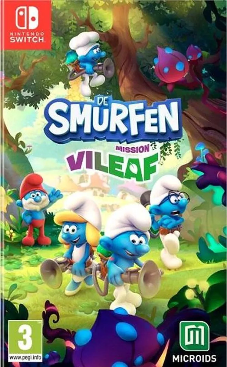 Mindscape De Smurfen Mission Vileaf - Switch - 2 Spelers Offline