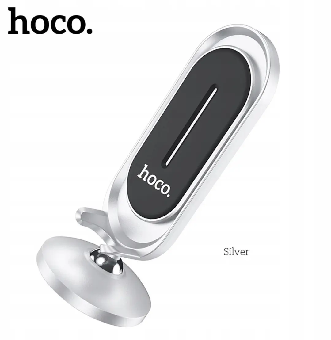 Hoco CA78 Karly Magnetische Autohouder 6.5" - Zilver