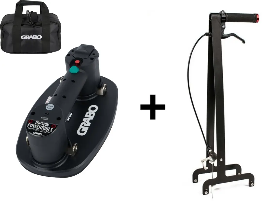 Grabo Plus in Tas + Erguo S1 Handgreep