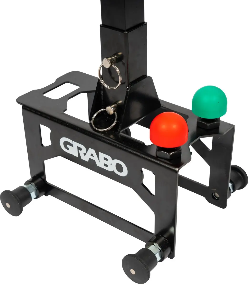Grabo Erguo T-Lift Handgreep - 120 kg - Zwart