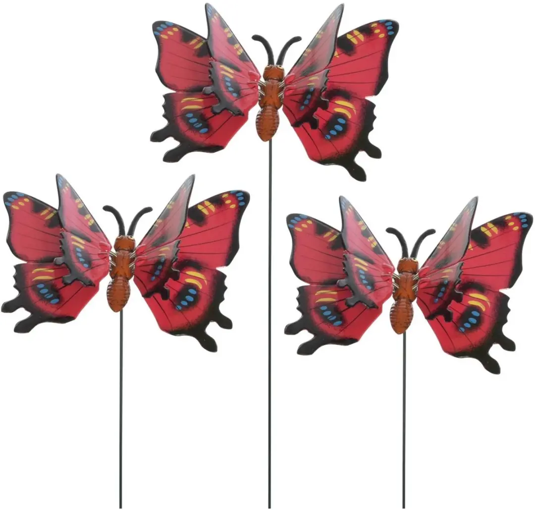Decoris Tuin Vlinder op Stok