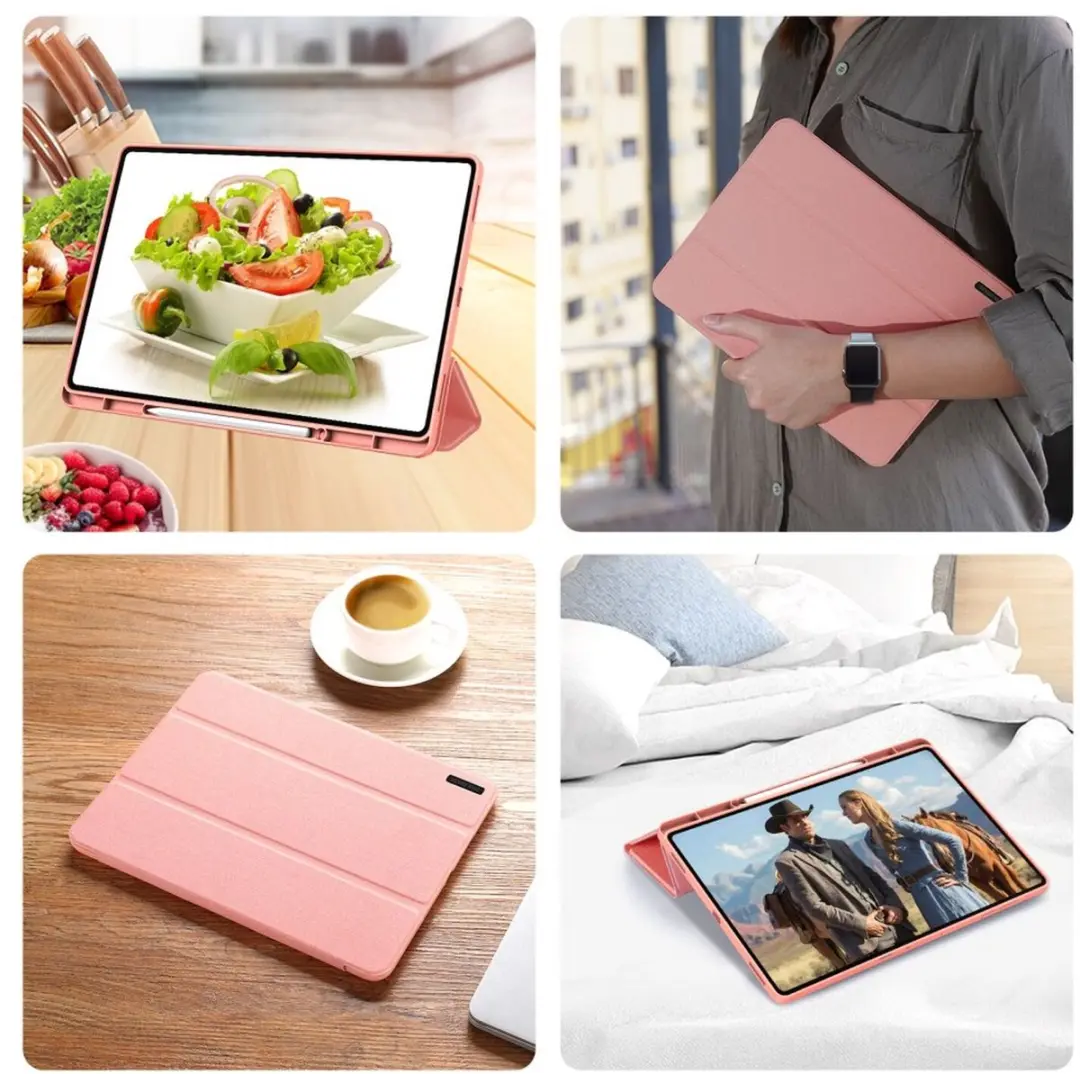 Dux Ducis Domo Tablethoes Samsung Galaxy Tab S11 Ultra - Roze