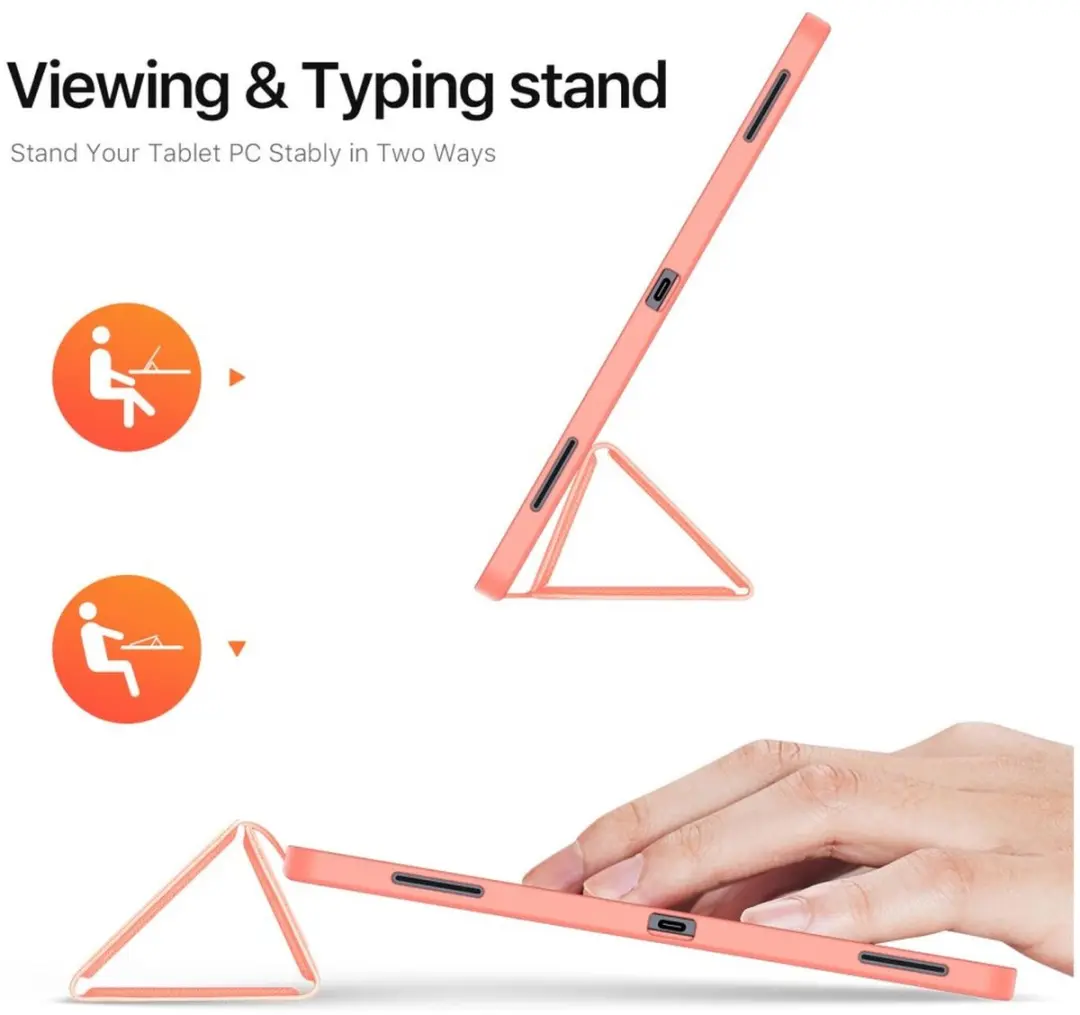 Dux Ducis Domo Tablethoes Samsung Galaxy Tab S11 Ultra - Roze