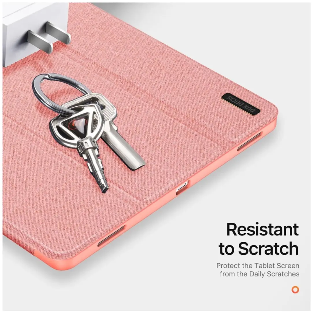 Dux Ducis Domo Tablethoes Samsung Galaxy Tab S11 Ultra - Roze - afbeelding 6 van 6