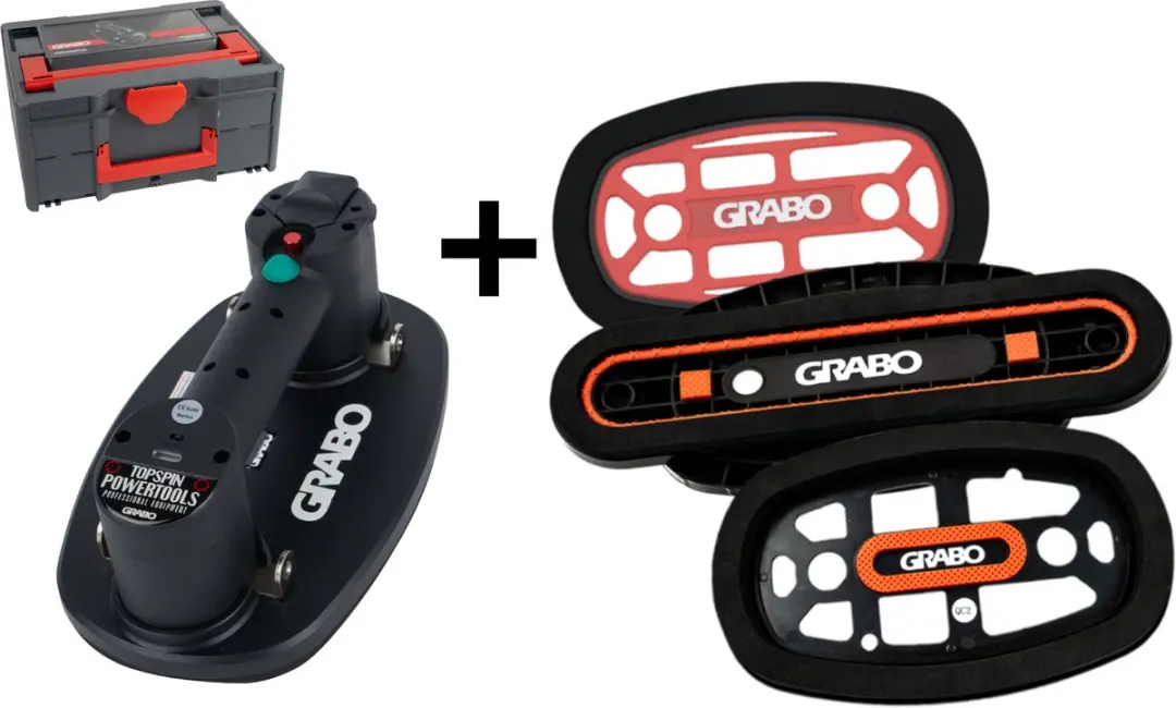 Grabo Plus in Koffer + 3x Seals