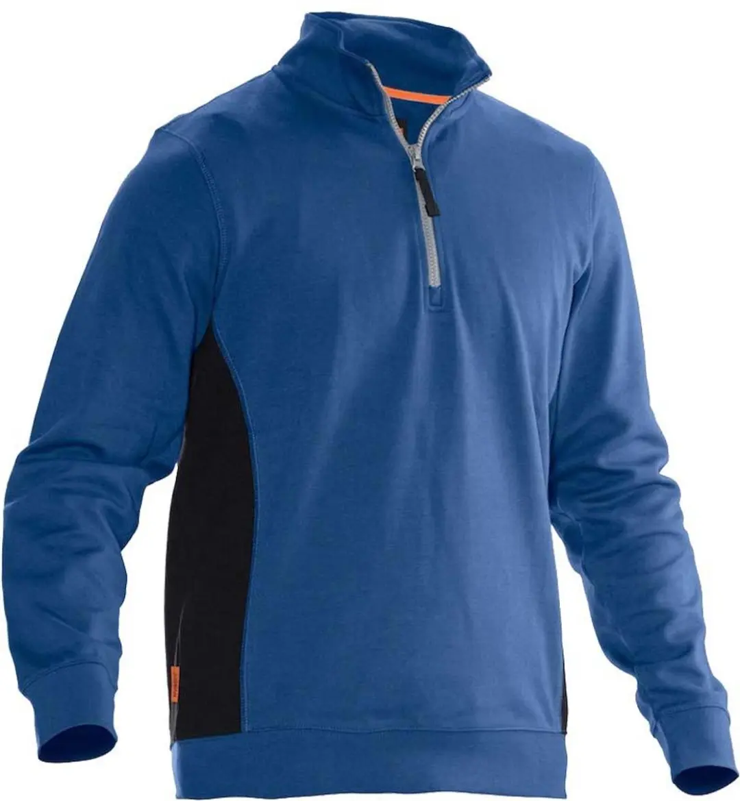 Jobman 5401 Halfzip Sweatshirt 65540120 - Zwart 4XL