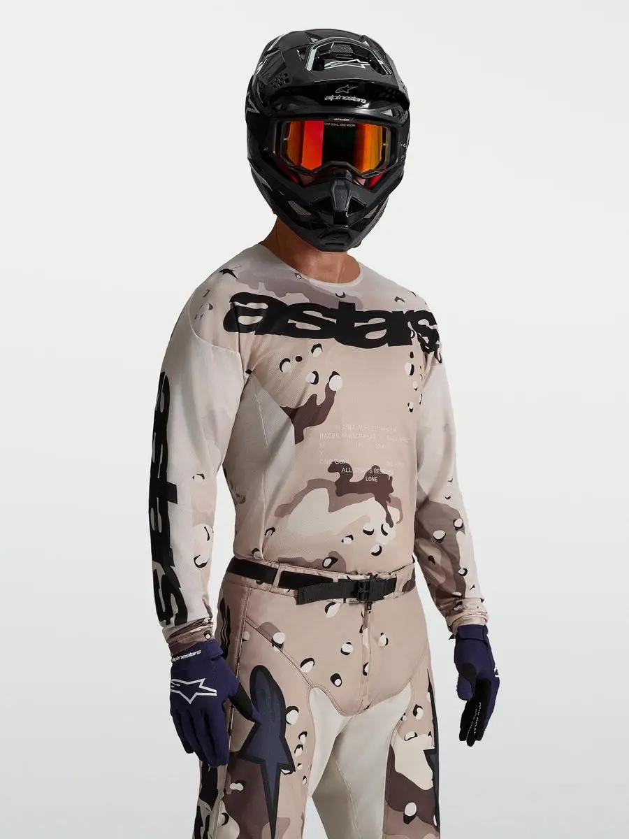 Alpinestars Racer Lone Motocross Trui - Bruin/Zwart L