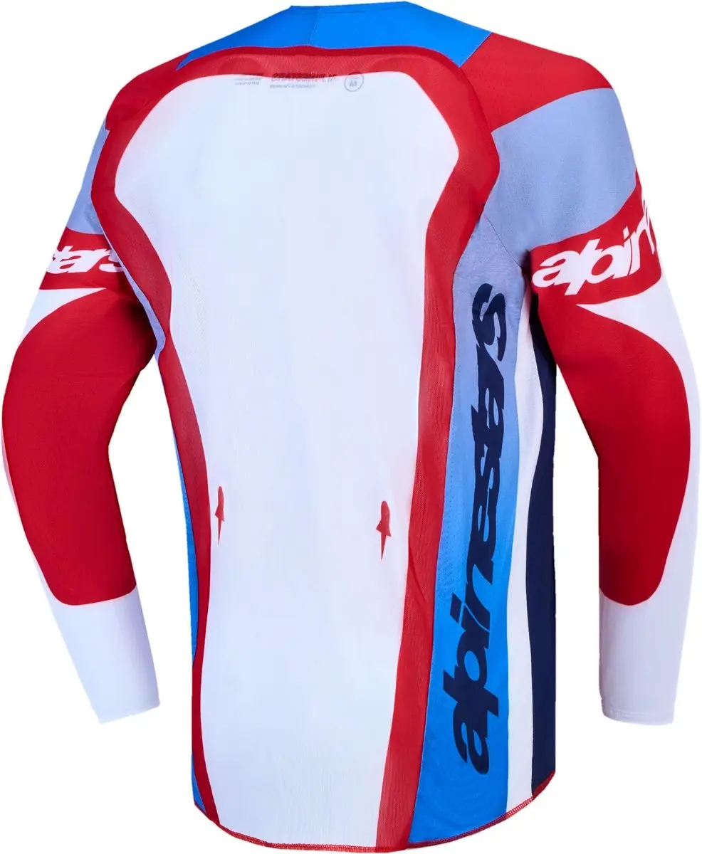 Alpinestars Supertech Dyna Jeugd Motocrosstrui L - Rood/Wit/Blauw