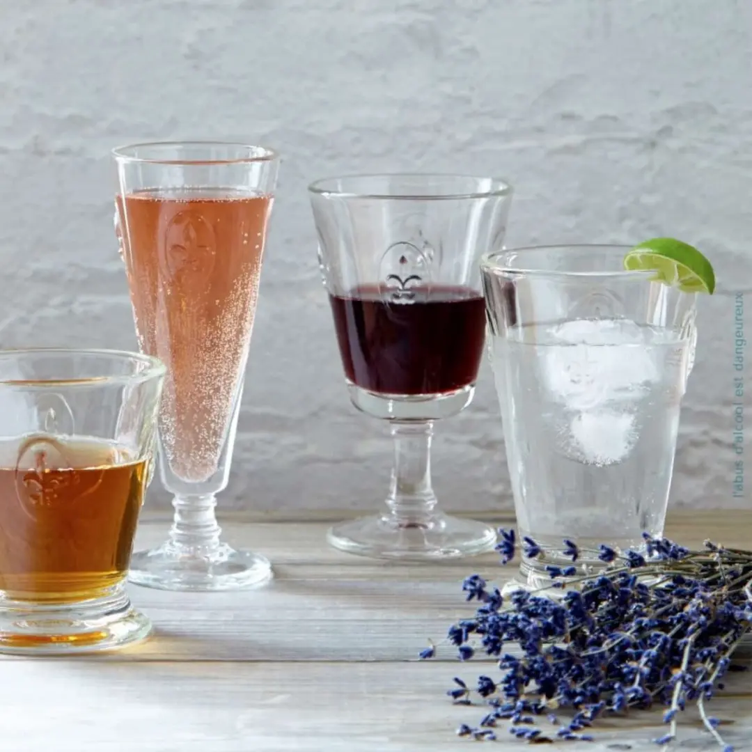 La Rochere Waterglas Fleur de Lys - 250ml - 6 Stuks