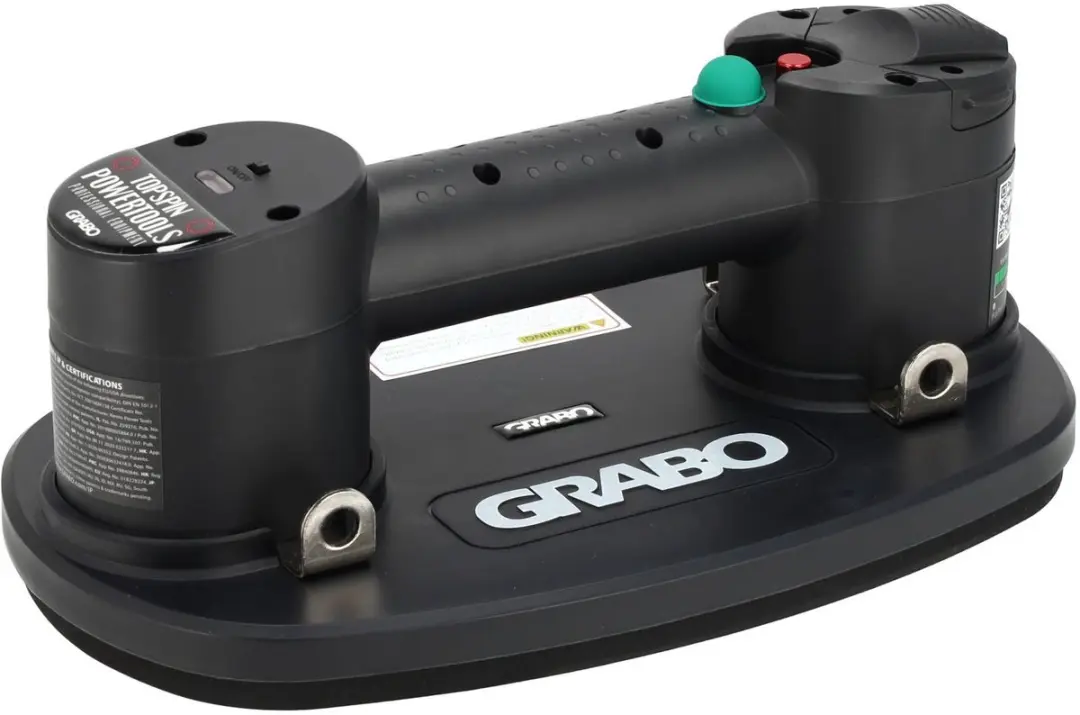 Grabo Plus in Tas + Erguo T-Lift Elektrische Vacuümzuiger 120kg - Zwart