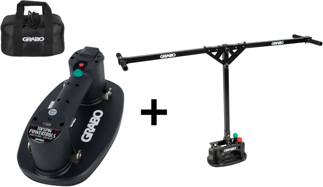 Grabo Plus in Tas + Erguo T-Lift Elektrische Vacuümzuiger 120kg