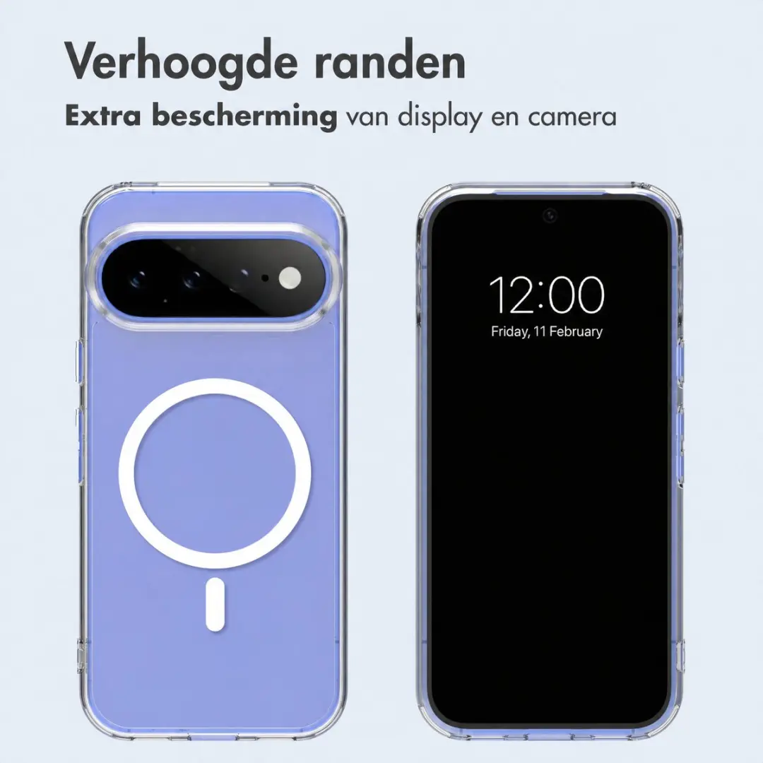 Imoshion Hoesje Google Pixel 11 - Magnetische Ring - Transparant