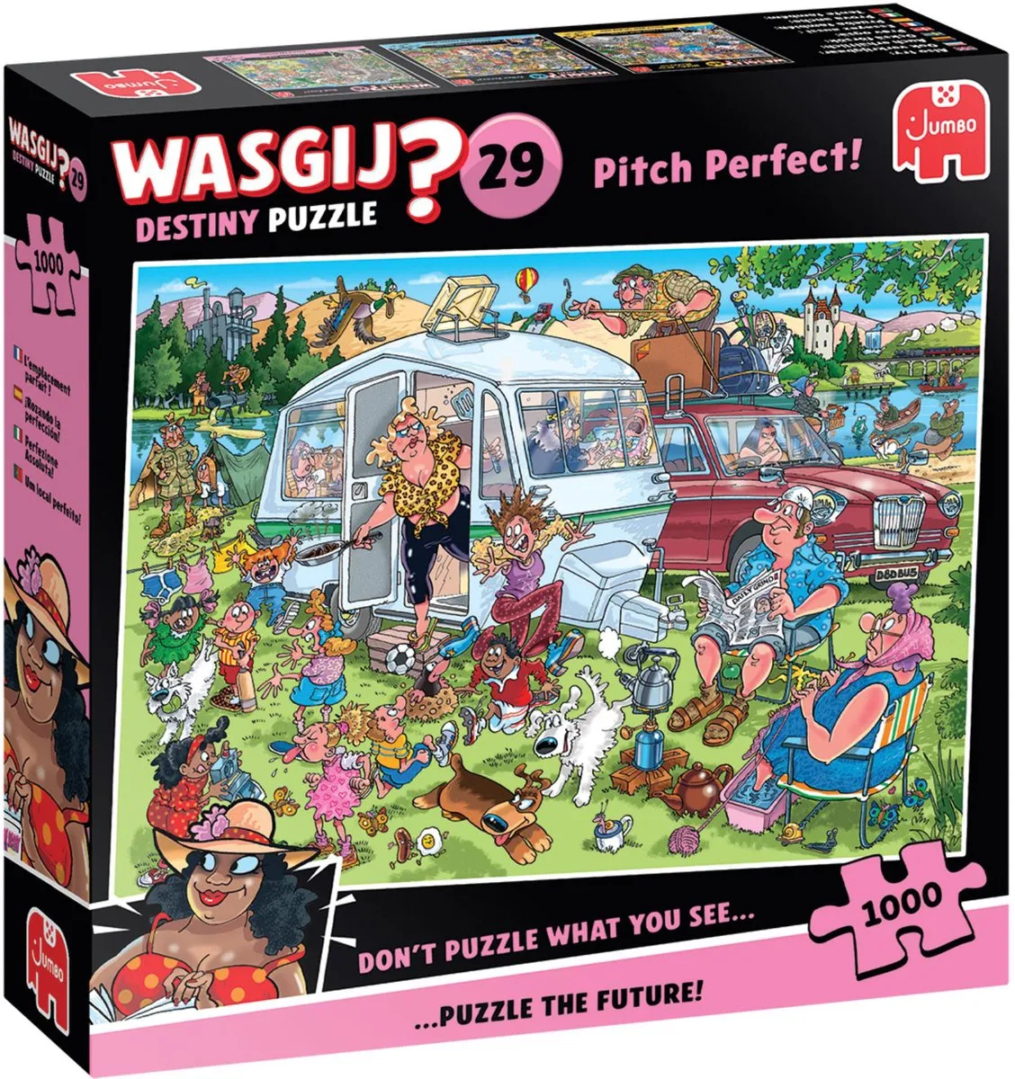 Wasgij Destiny 29 Legpuzzel 1000 Stuks - Multicolor
