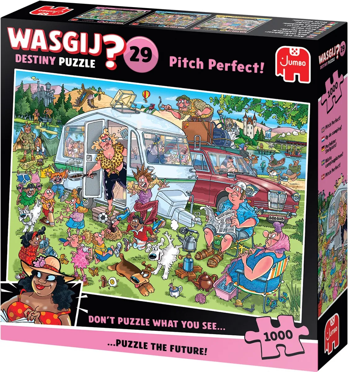 Wasgij Destiny 29 Legpuzzel 1000 Stuks - Multicolor