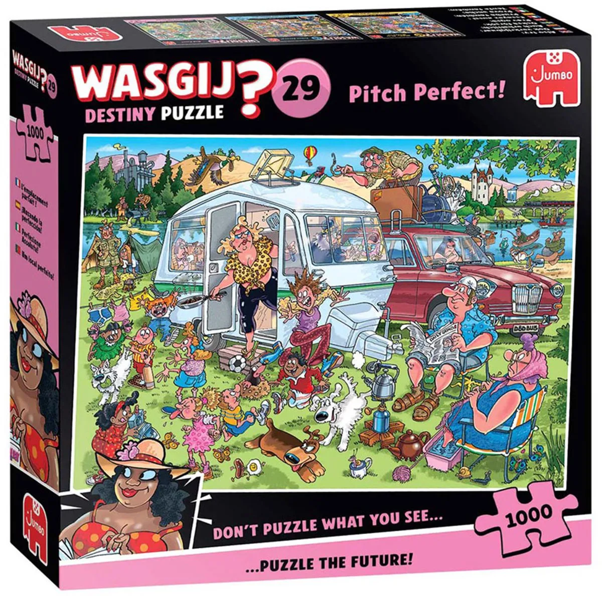 Wasgij Destiny 29 Legpuzzel 1000 Stuks - Multicolor
