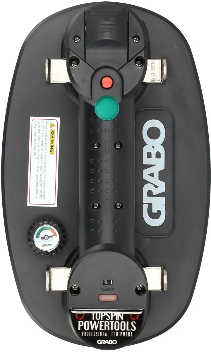 Grabo Plus Elektrische Vacuümzuiger 120kg - Zwart