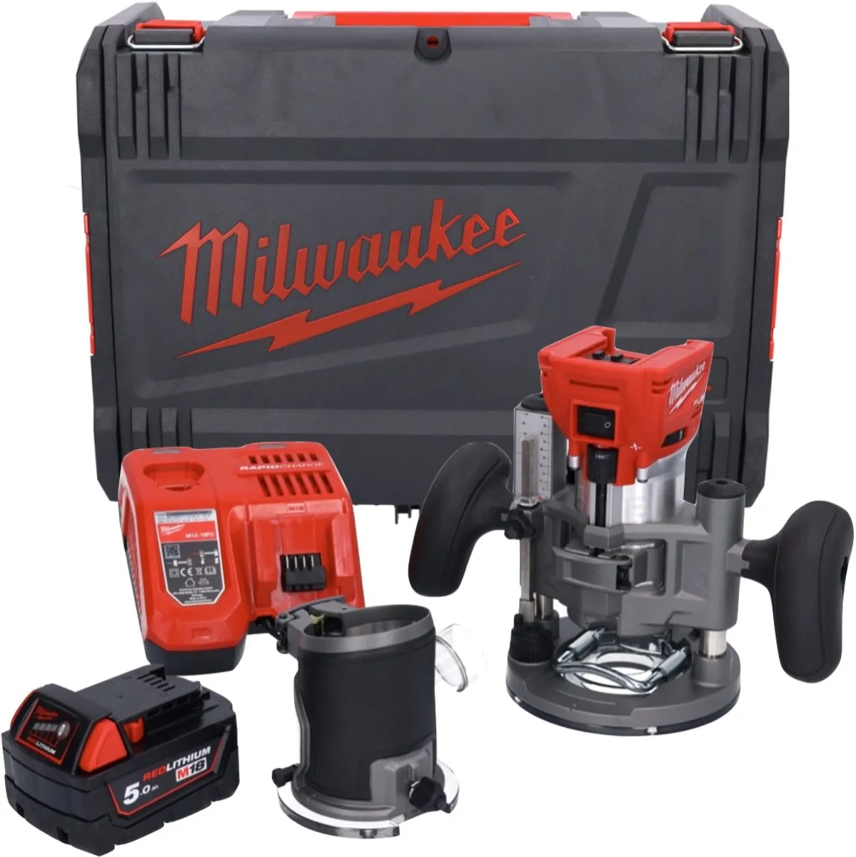 Milwaukee M18 FTR-501X Accu Bovenfrees - 18V - 5.0Ah Bundel