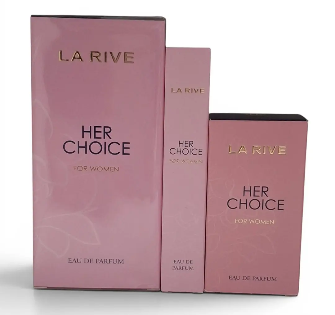 La Rive Her Choice Dames Parfumset 145ml - 3 Stuks