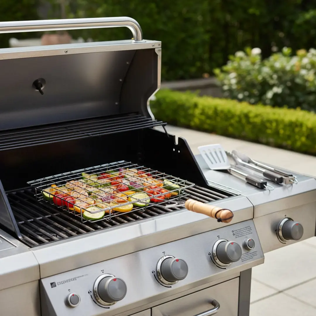 Alpina Grillrooster 20x20cm - Grijs - afbeelding 3 van 5