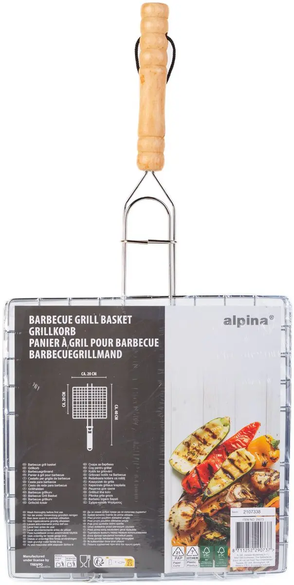 Alpina Grillrooster 20x20cm