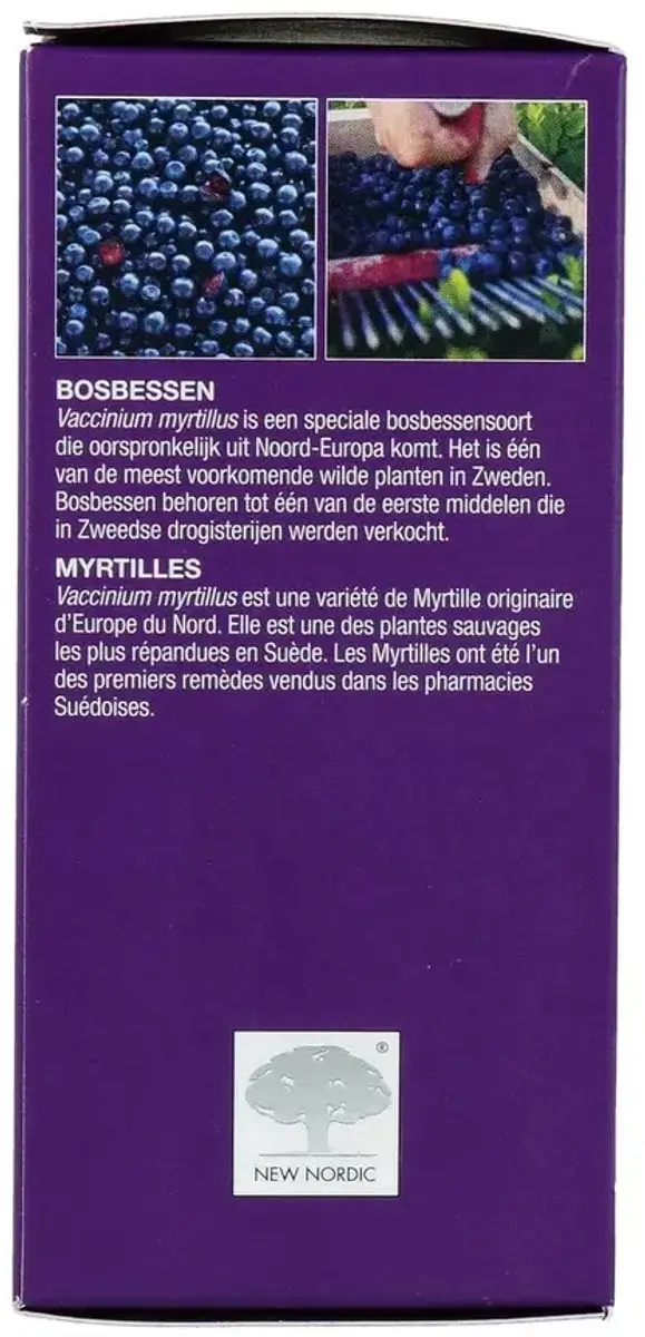 New Nordic Blue Berry Eyebright 120 Tabletten