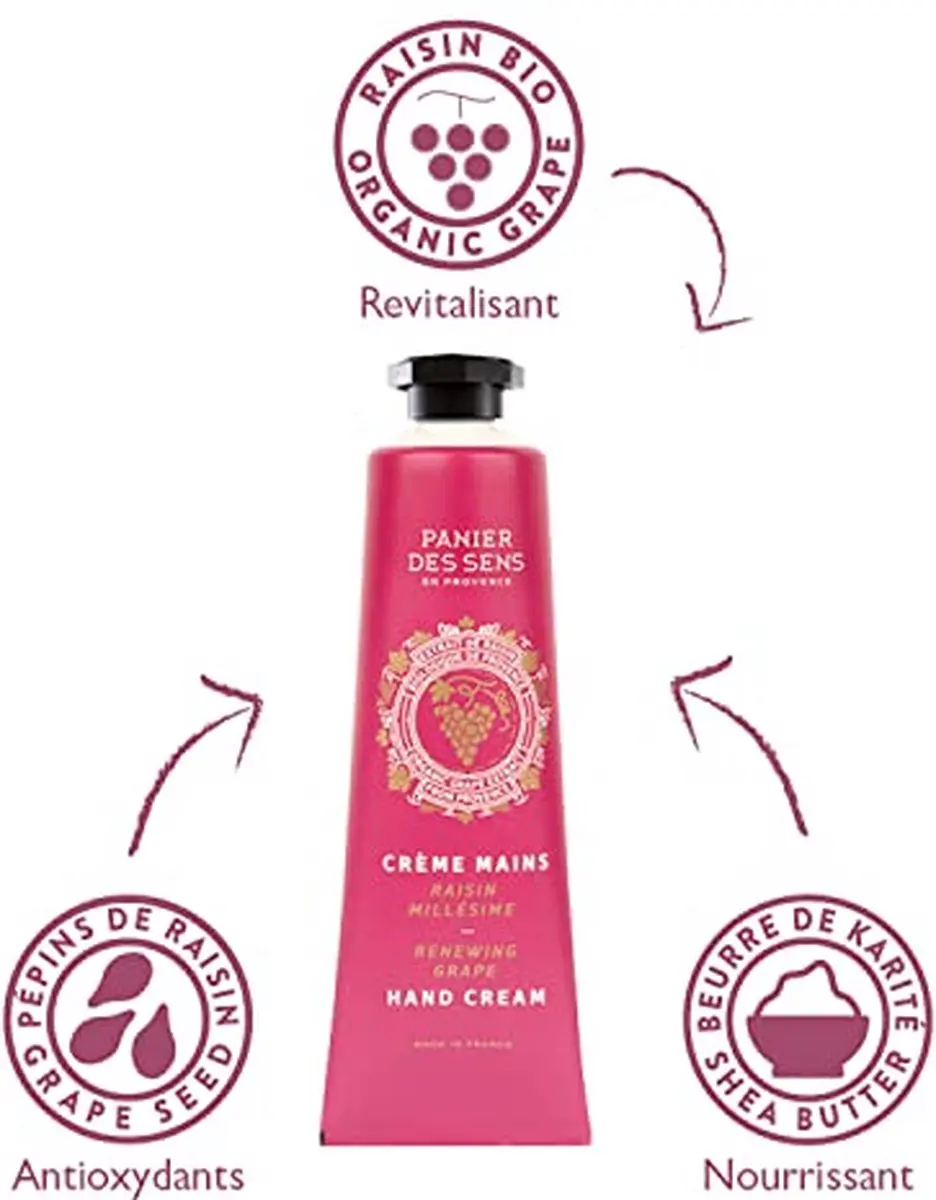 Panier des Sens Renewing Grape Handcrème 3ml