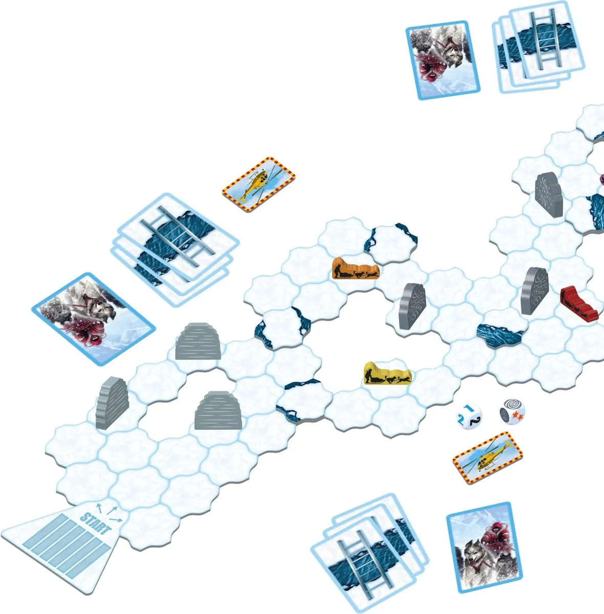 Tactic Arctic Race Bordspel 56869 - 2-4 Spelers