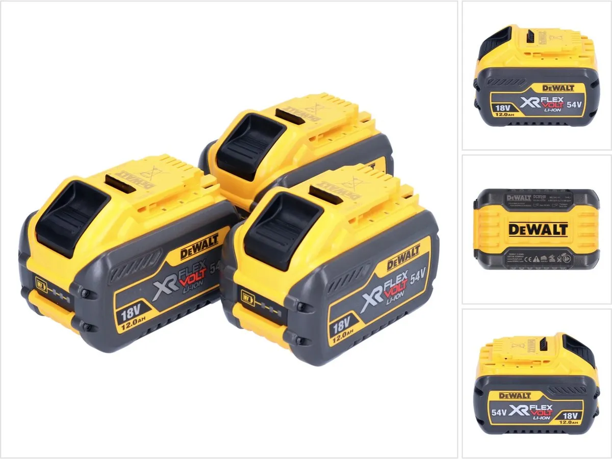 DeWalt DCB548 18V/54V XR FLEXVOLT Accu 12Ah