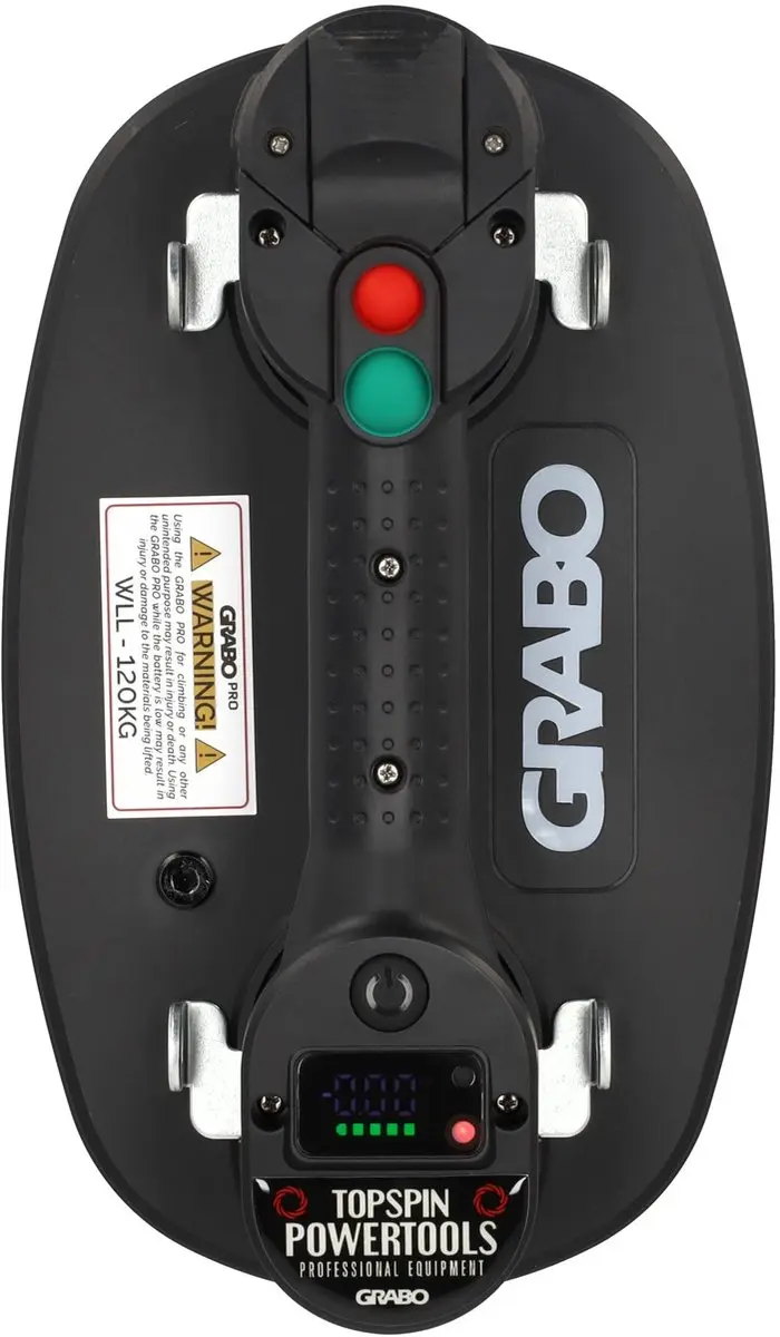 Grabo Pro in Koffer Hefoog V-120 Elektrische Vacuümzuiger 120kg - Zwart