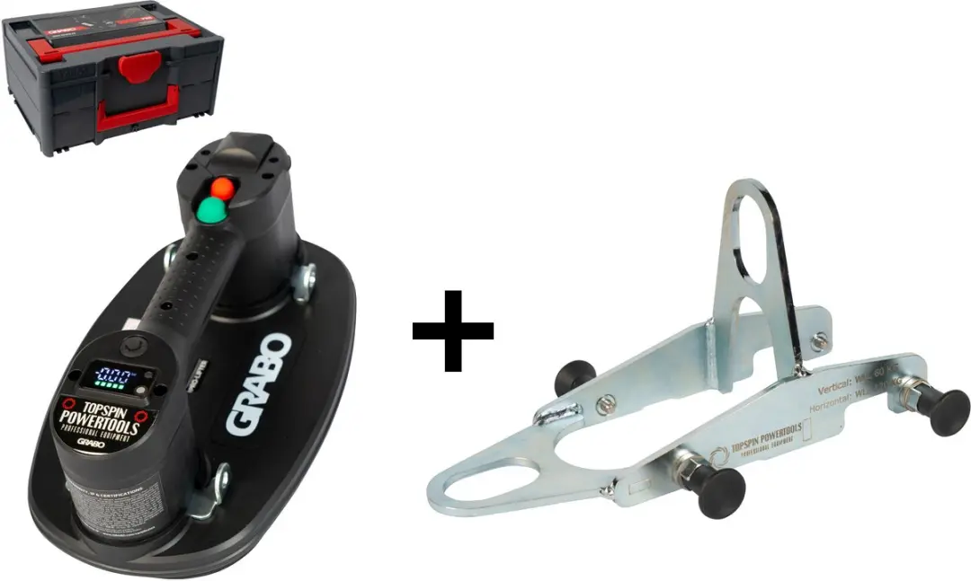 Grabo Pro in Koffer Hefoog V-120 Elektrische Vacuümzuiger 120kg