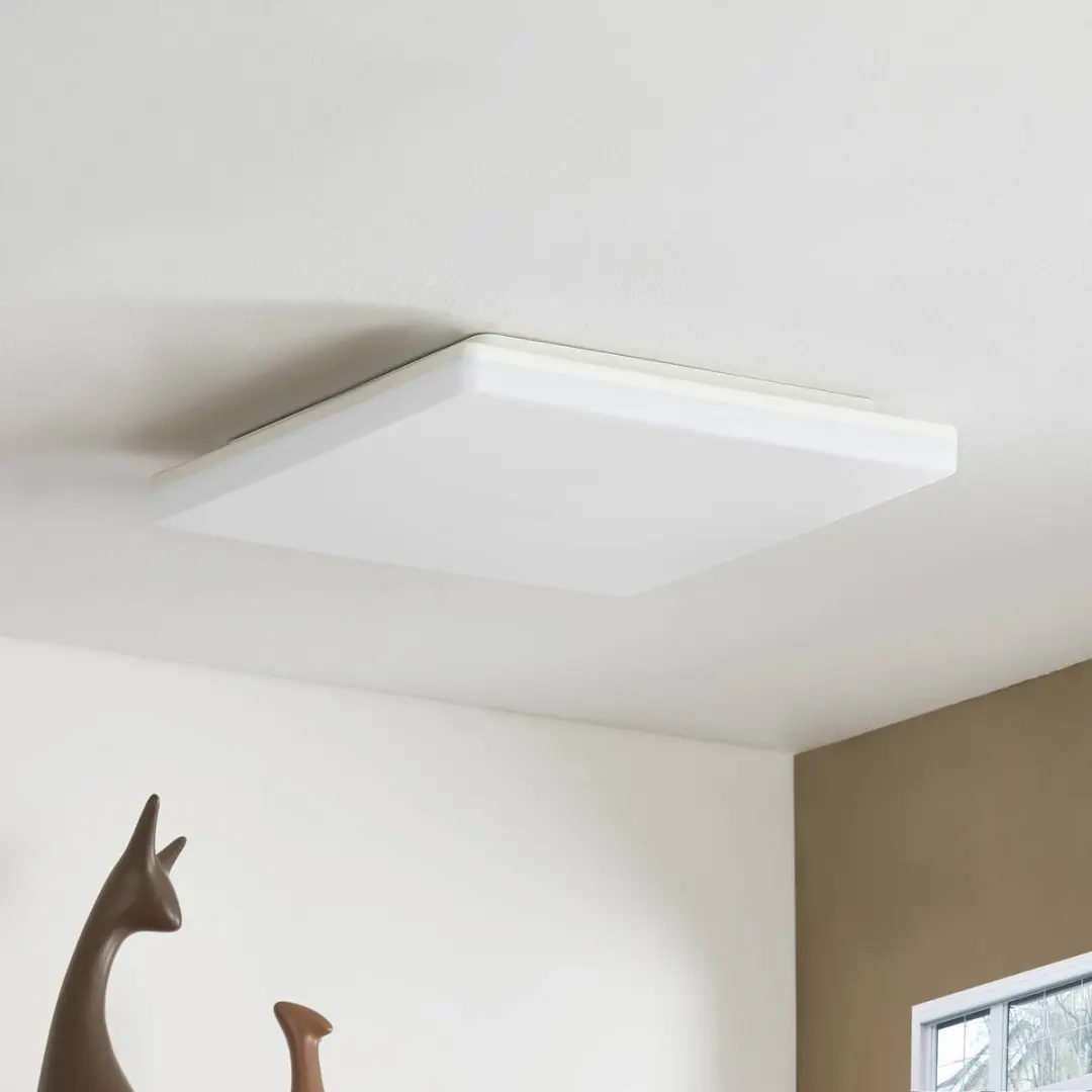 PRIOS Plafondlamp met Sensor CCT 24W - 1 Lichtpunt - Wit