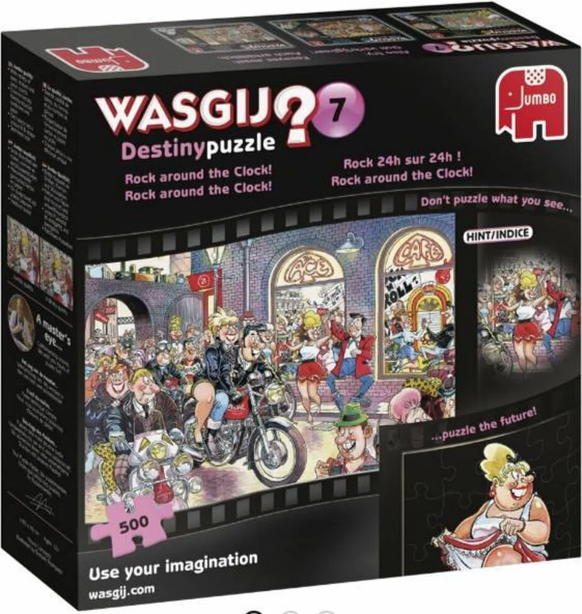 Wasgij Destiny 7 Rock Around The Clock 500 Stuks