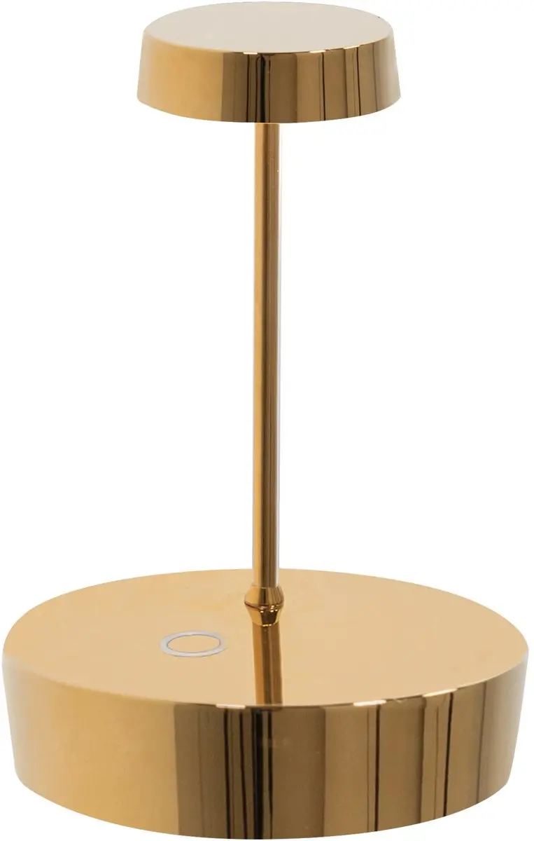 Zafferano Swap Mini Oplaadbare LED Tafellamp Goud