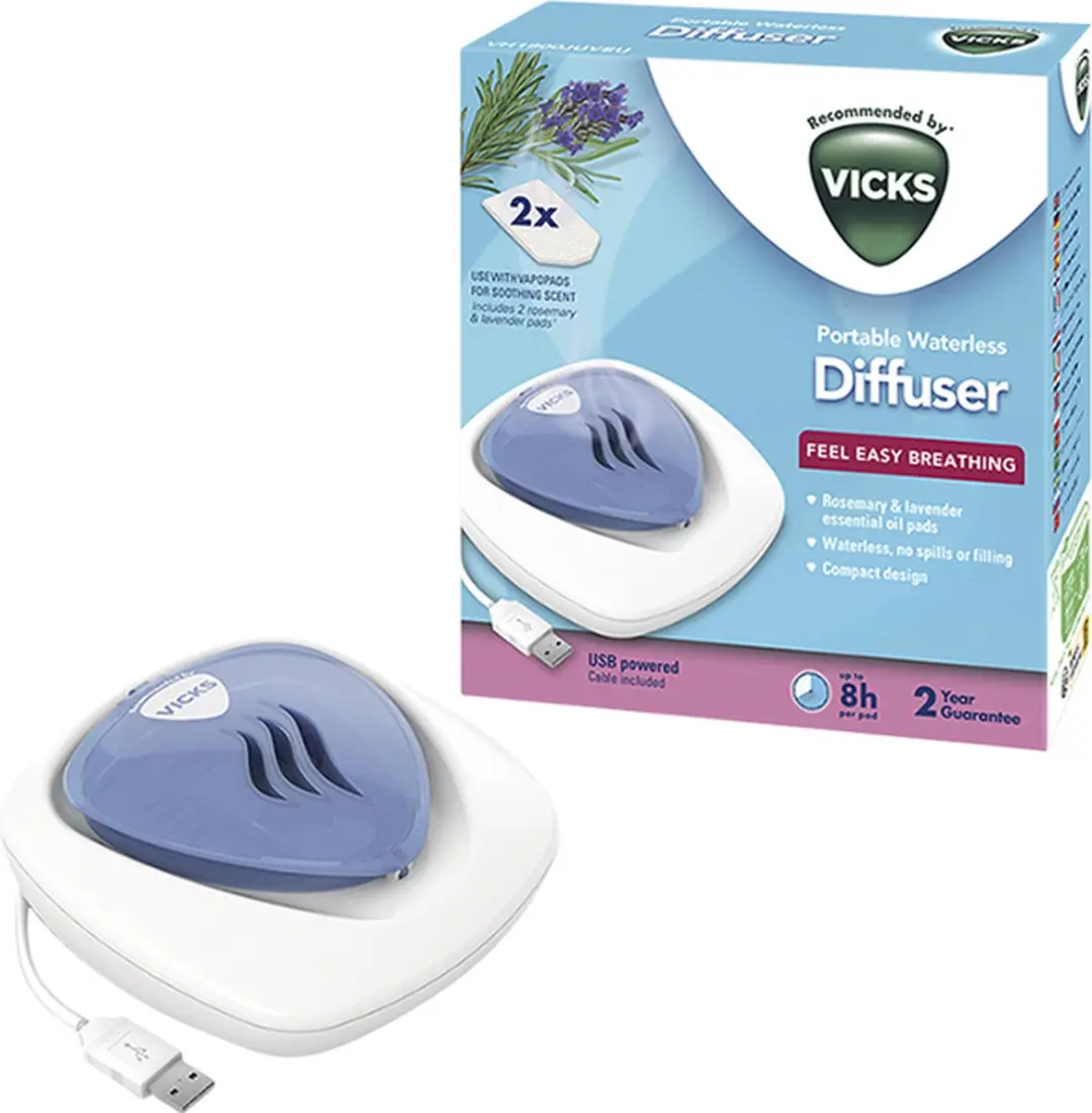 Vicks Watervrije Verdamper - Rozemarijn VapoPads