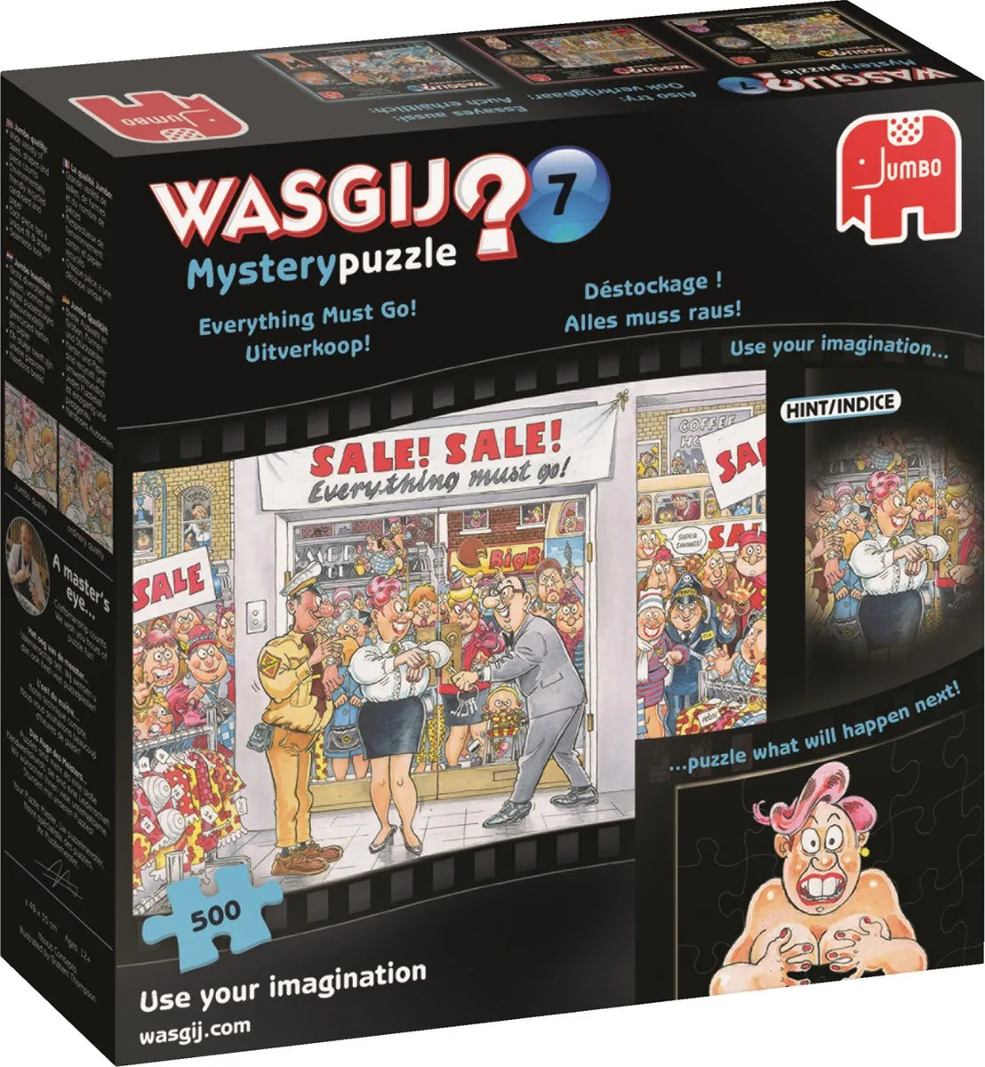Wasgij Mystery 7 Puzzel 500 Stuks