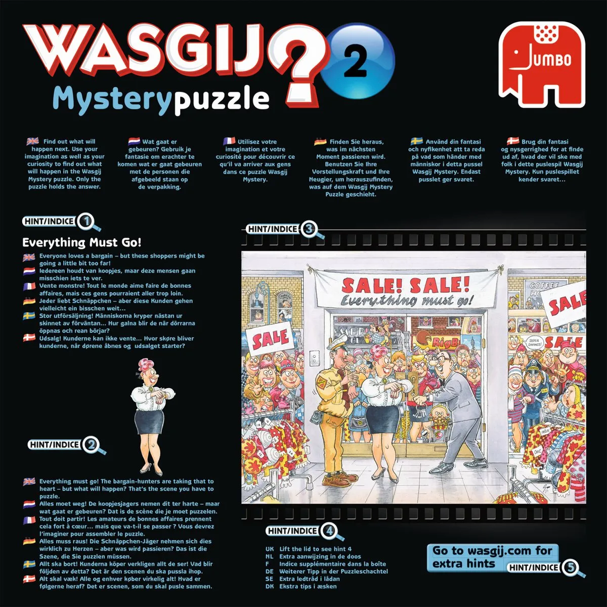 Wasgij Mystery 7 Puzzel 500 Stuks - Multicolor