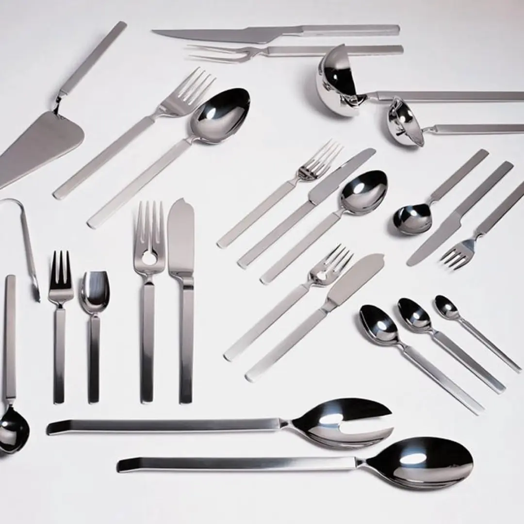Alessi Tafelvork Dry 4180/2 - Zilver