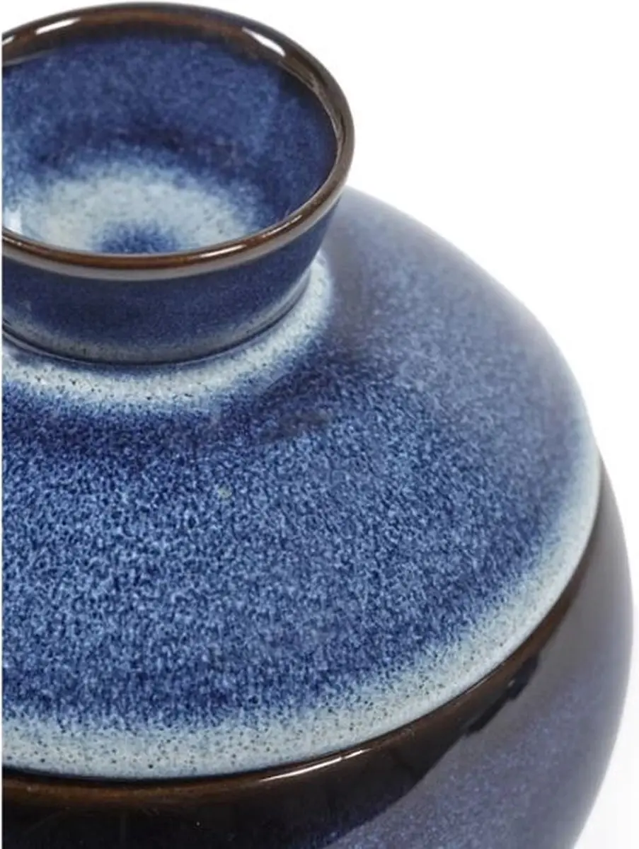 Serax Pure by Pascale Naessens Potje - 12cm Ø - Donkerblauw