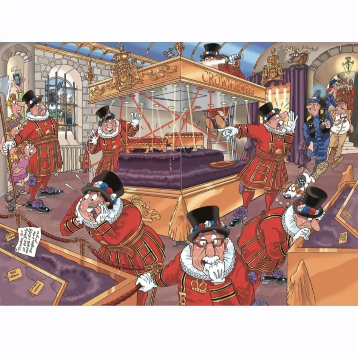 Jumbo - Wasgij 12 Mystery - De Onverdachte Verdachten - 950 stukjes - Legpuzzel