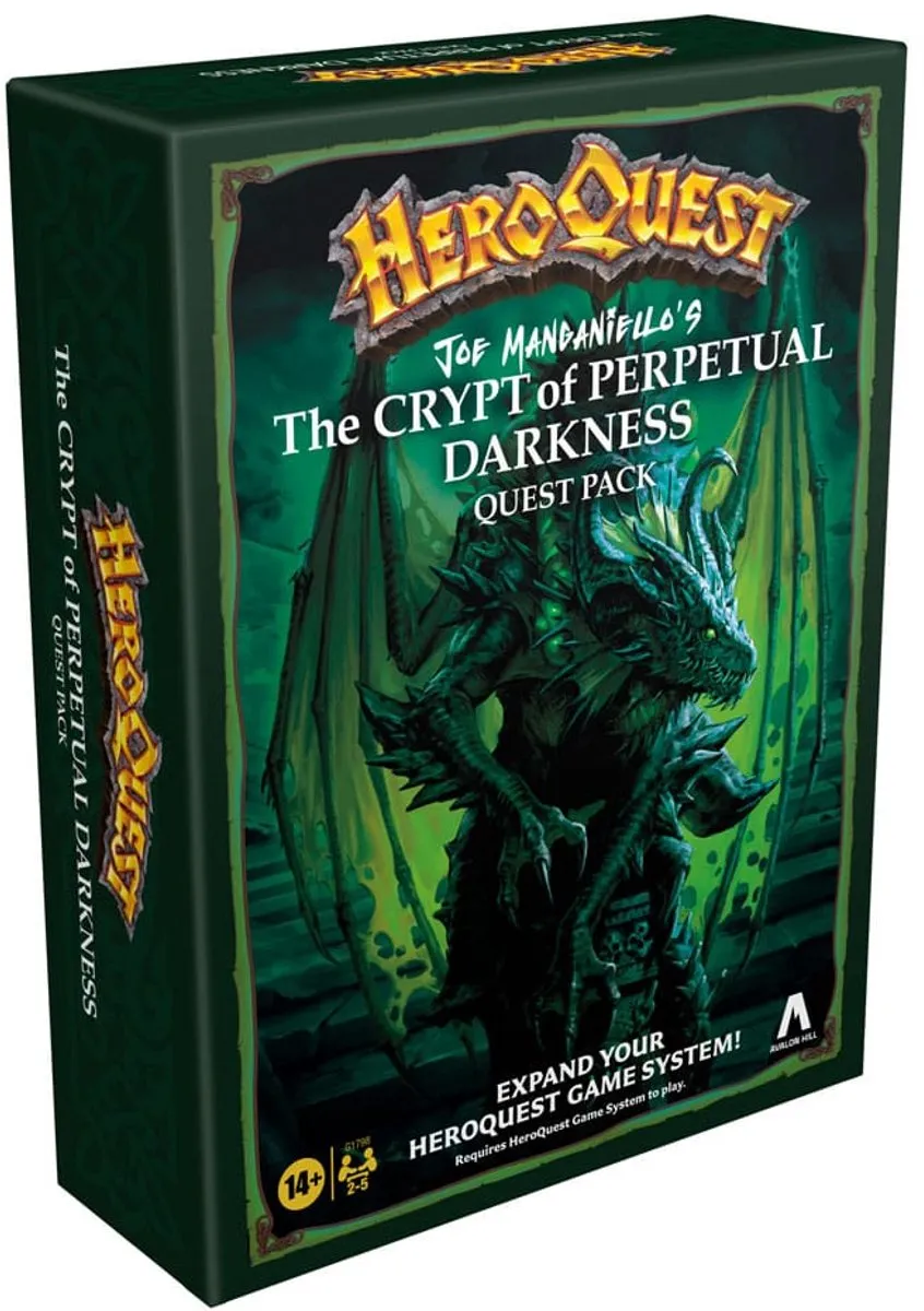 Hasbro HeroQuest Crypt of Perpetual Darkness Quest Pack HASG1798UU0
