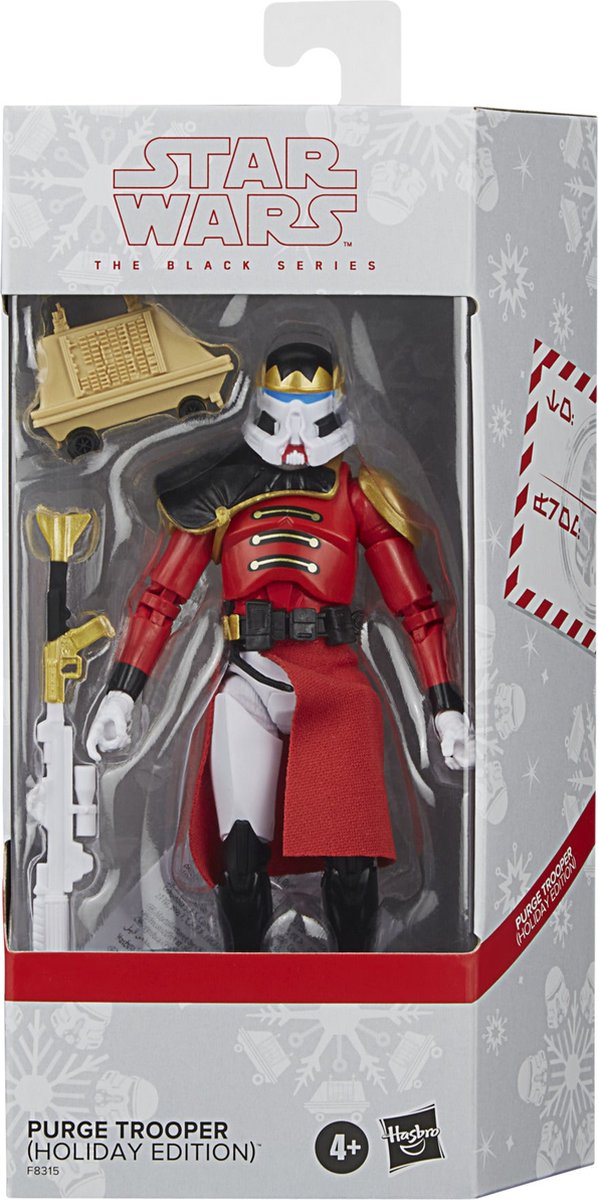 Hasbro Star Wars - Star Wars Black Series Purge Trooper (Holiday Edition) 15 cm Actiefiguur - Multicolours