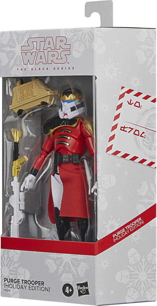 Hasbro Star Wars - Star Wars Black Series Purge Trooper (Holiday Edition) 15 cm Actiefiguur - Multicolours